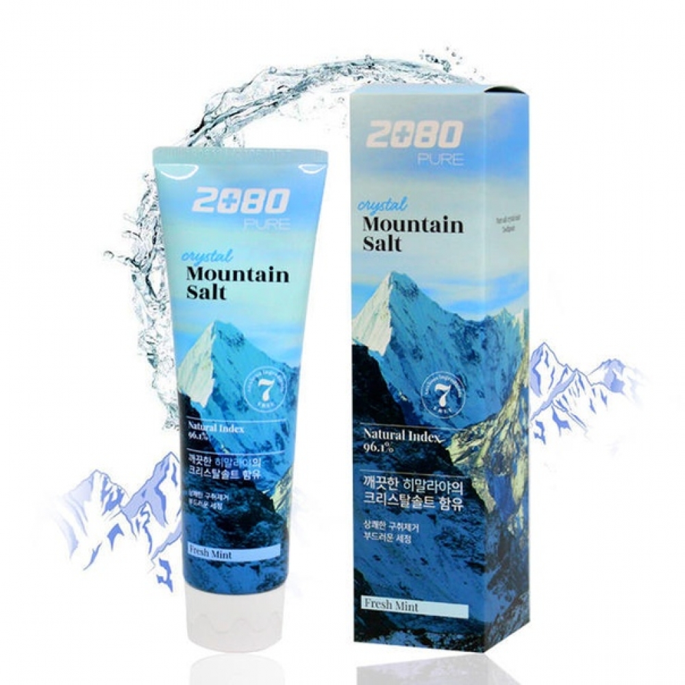 AEKYUNG Crystal Mountain Salt Toothpaste (голубая)