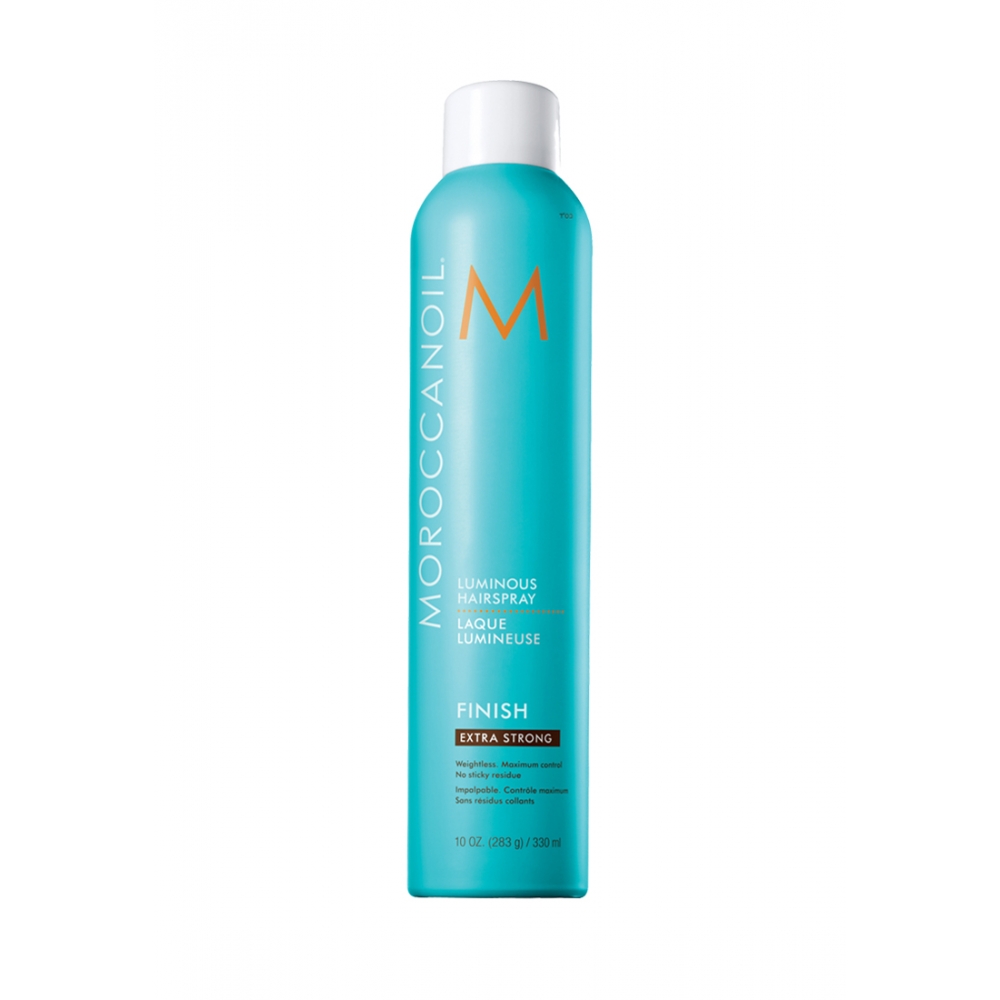 Moroccanoil Luminous Hair Spray Extra Strong – Сияющий лак для волос экстра сильной фиксации 330 мл